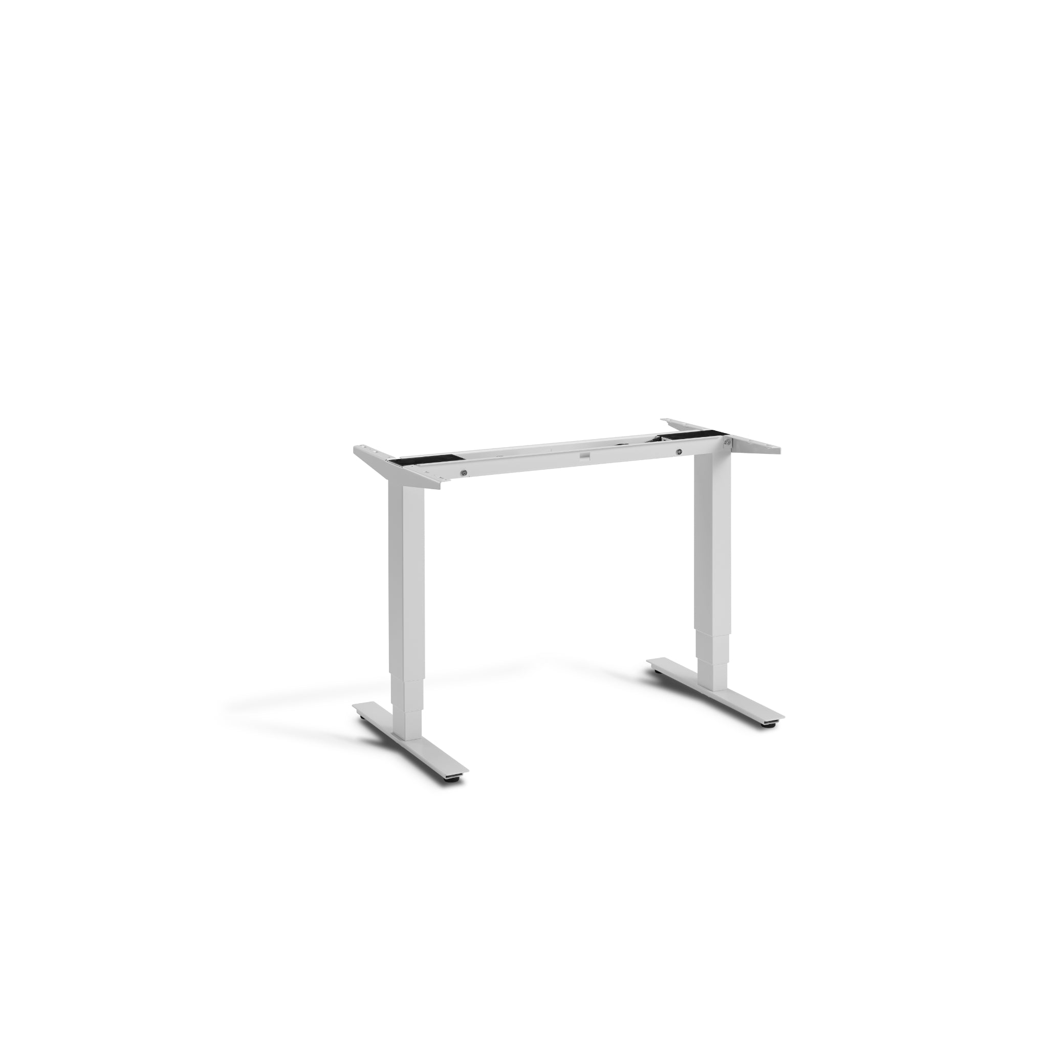 Quiet Compact Desk with Light Grey Frame Only