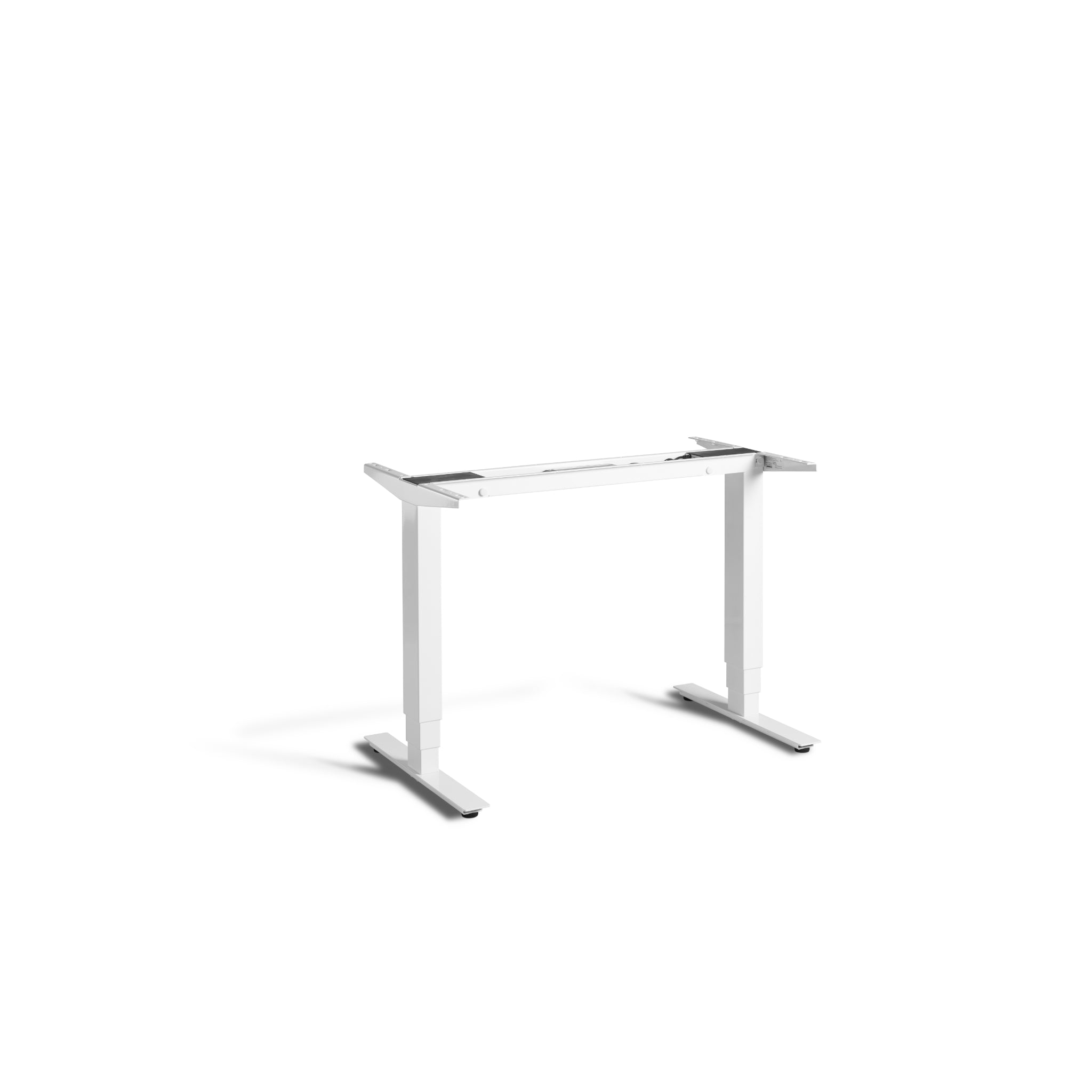 Quiet Compact Desk with White Frame Only