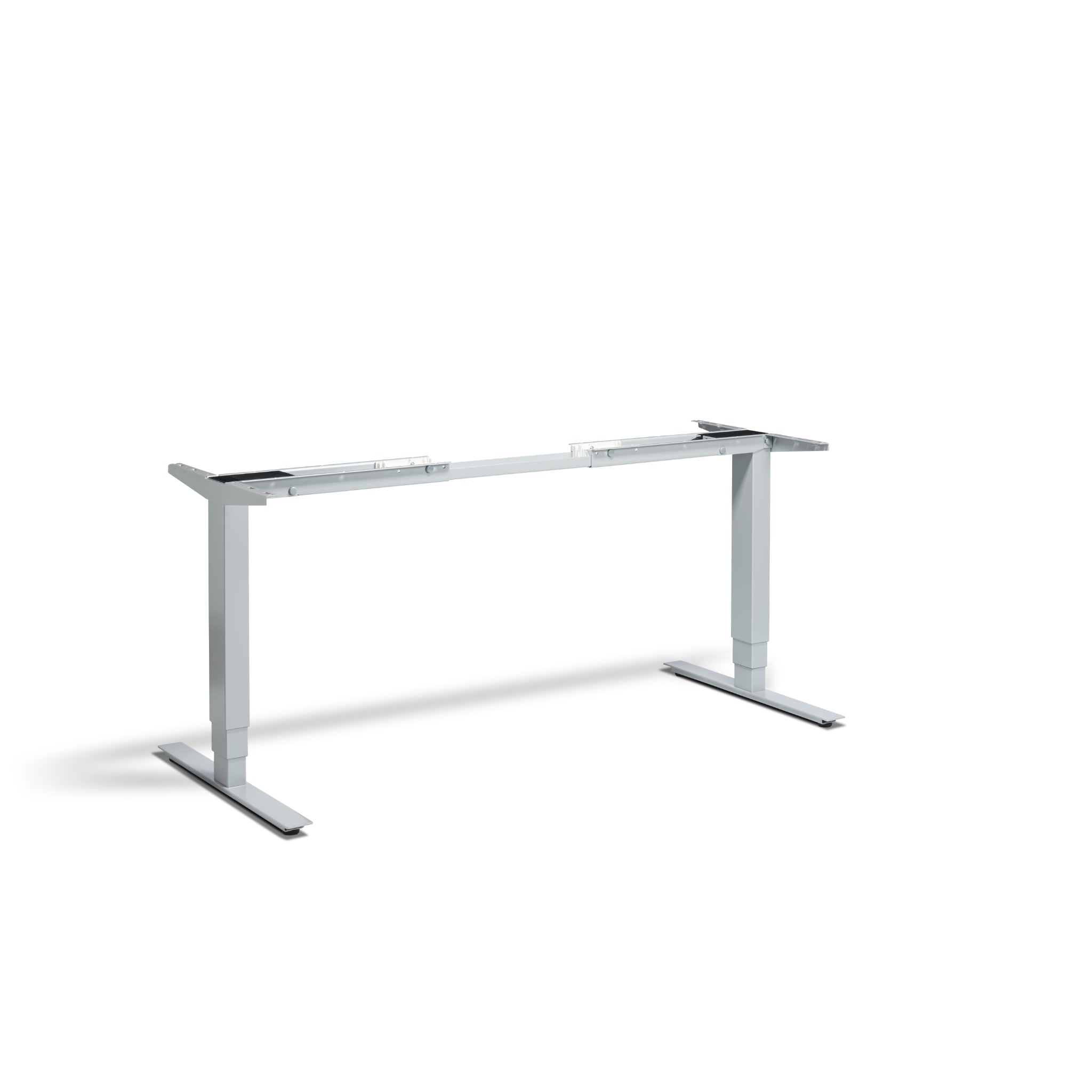 Quiet Motor Standing Desk with Silver Frame Only