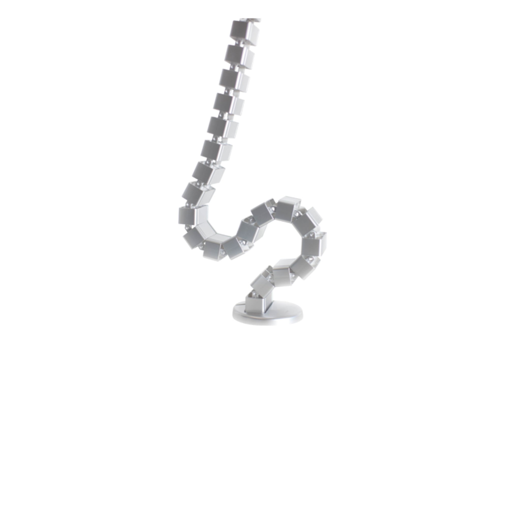 Wire Cable Tray in Silver Finish