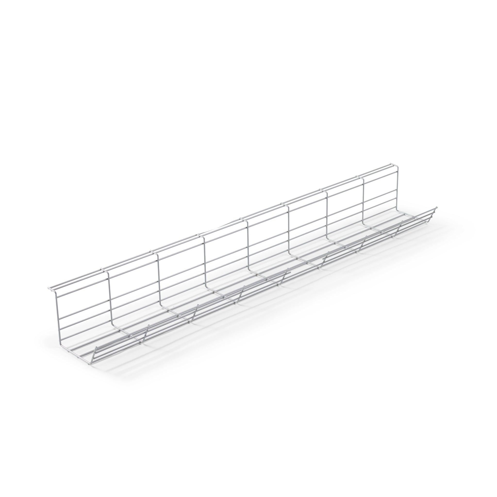 Wire Cable Tray in Silver Finish